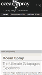 Mobile Screenshot of oceanspraycruise.com